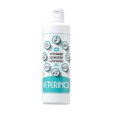 VETERINOL ošetřující a dezinfekční gel 250ml