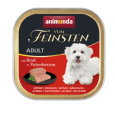 ANIMONDA Vom Feinsten Adult Beef and turkey heart - mokré krmivo pro psy - 150g