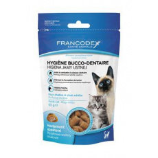 Francodex Pochoutka Breath Dental kočka 65g Francodex Pochoutka Breath Dental kočka 65g