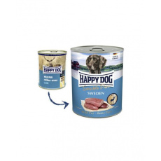Happy Dog PREMIUM - Fleisch Pur - jelenie mäso konzerva 800 g