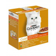 Gourmet Gold konz. kočka kousky ve šť.zelen. pack8x85g