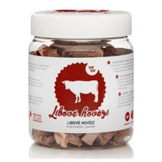 Raw Raw pochoutka mrazem sušené Hovězí libové maso 70g Raw Raw pochoutka mrazem sušené Hovězí libové maso 70g