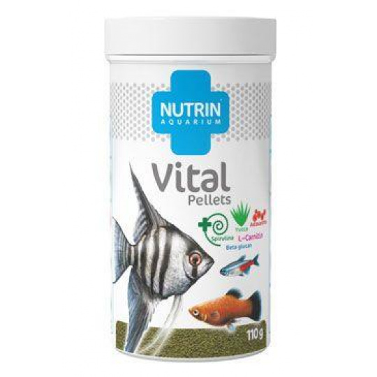 Nutrin Vital Pellets Akvarijní ryby 110g