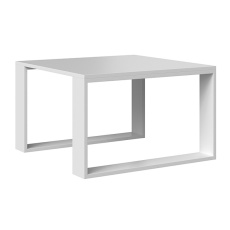 MODERNÍ MINI stůl 67x67x40 cm bílý