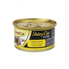 Gimpet kočka konz. ShinyCat tuňák+sýr 70g Gimpet kočka konz. ShinyCat tuňák+sýr 70g