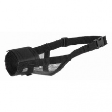 Náhubek nylonový se síťkou, polyester, černý XS - S, 15-20 cm Náhubek nylonový se síťkou, polyester, černý XS - S, 15-20 cm
