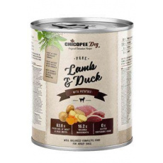 Chicopee Dog konz. Pure Lamb&Duck 800g Chicopee Dog konz. Pure Lamb&Duck 800g