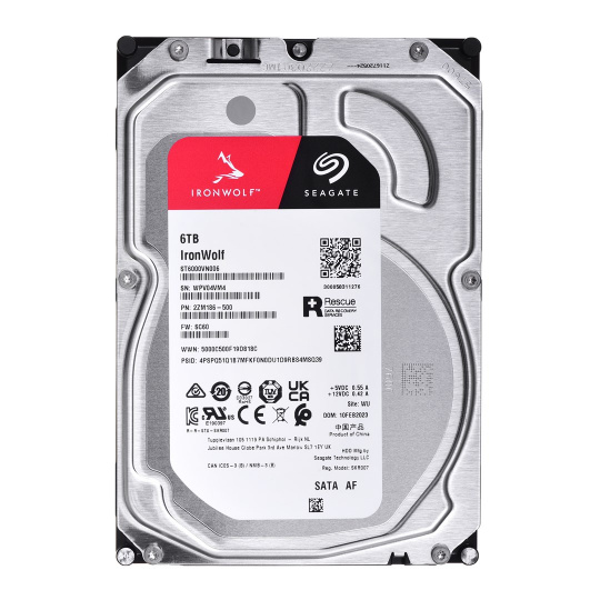 Seagate IronWolf ST6000VN006 vnitřní pevný disk 3.5" 6000 GB Serial ATA III