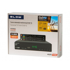 Dekodér DVB-T2 BLOW 4625FHD H.265 Tuner H.265 V2