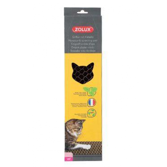 Škrabadlo lepenkové s šantou-plástev 11x4x45cm Zolux Škrabadlo lepenkové s šantou-plástev 11x4x45cm Zolux