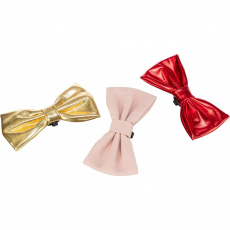 Vánoční motýlek na krk, 10 cm, různé barvy
