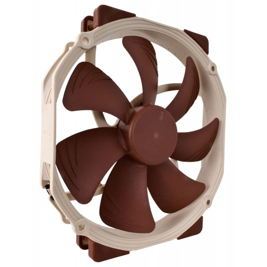 Noctua NOC-NF-A15-PWM Počítačová skříň Ventilátor 14 cm Béžová, Hnědá 1 kusů