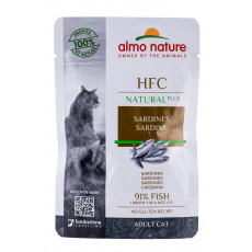 ALMO NATURE HFC Natural Plus Cat Sardines - mokré krmivo pro kočky - 55g