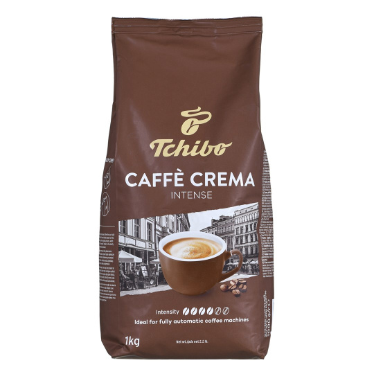 Zrnková káva Tchibo Cafe Crema Intense 1 kg