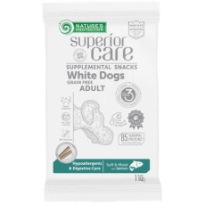 Pamlsok Natures P Superior Care white dog Hypoallergenic &  Digestive Care Grain free Salmon 110 g