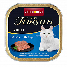 ANIMONDA paštika ADULT - losos,garnát pro kočky 100g