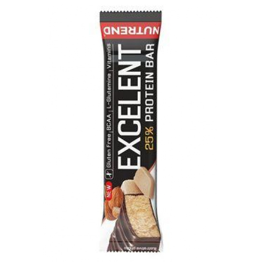 Nutrend Excelent Protein Bar marcipán s mandlemi 85g Nutrend Excelent Protein Bar marcipán s mandlemi 85g