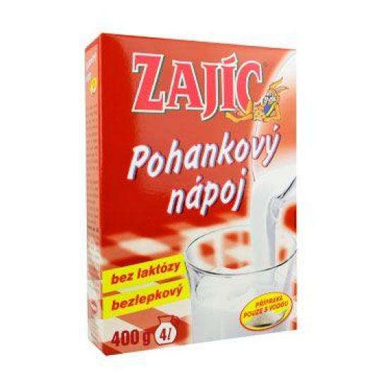 Nápoj Zajíc pohankový krabička 400g