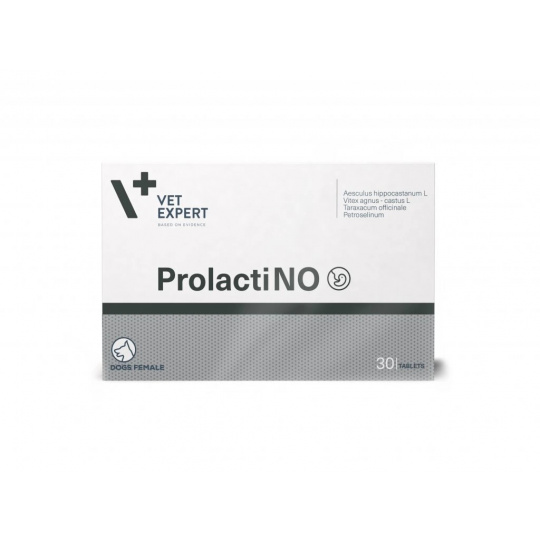 VetExpert ProlactiNO 30 tbl- prípravok pre feny s príznakom falošnej gravidity