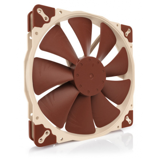 Noctua NF A20 5V PWM Počítačová skříň Ventilátor 20 cm Béžová, Červená