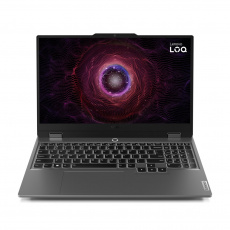 Lenovo LOQ 15ARP9 AMD Ryzen™ 7 7435HS Laptop 39,6 cm (15.6") Full HD 16 GB DDR5-SDRAM 512 GB SSD NVIDIA GeForce RTX 4060 Wi-Fi 6 (802.11ax) Šedá