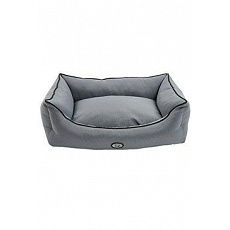 Pelech Sofa Bed Ocelově šedá/černá 60x70cm BUSTER