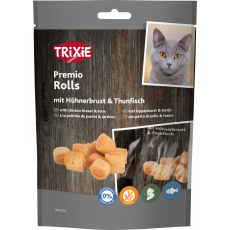 PREMIO Chicken & Tuna Rolls - válečky s tuňákem a kuřetem,  50 g
