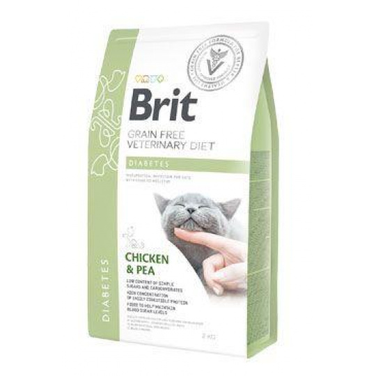 Brit Veterinary Diets GF cat Diabetes 2 kg Brit Veterinary Diets GF cat Diabetes 2 kg