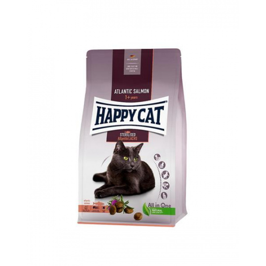 Happy Cat SUPREME -  Atlantik-Losos 1,3 kg
