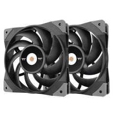 Thermaltake TOUGHFAN 12 Počítačová skříň Ventilátor 12 cm Černá 2 kusů Thermaltake TOUGHFAN 12 Počítačová skříň Ventilátor 12 cm Černá 2 kusů