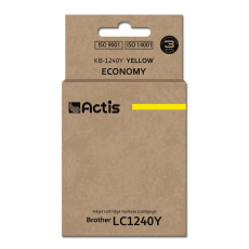 Actis KB-1240Y inkoust (náhradní inkoust Brother LC1240Y/LC1220Y; standardní; 19 ml; žlutý)