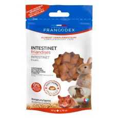 Francodex Pochoutka Intestinet pro hlod. a králíky 50g Francodex Pochoutka Intestinet pro hlod. a králíky 50g