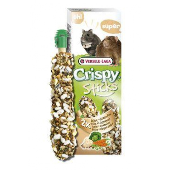 VL Crispy Sticks Hamsters-Rats Rice&Vegetables 2x55g