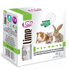 LOLO přírodní minerální kámen pro hlodavce 40 g LOLO přírodní minerální kámen pro hlodavce 40 g