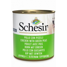 Schesir Dog konz. Adult kuře/hrášek 285g Schesir Dog konz. Adult kuře/hrášek 285g