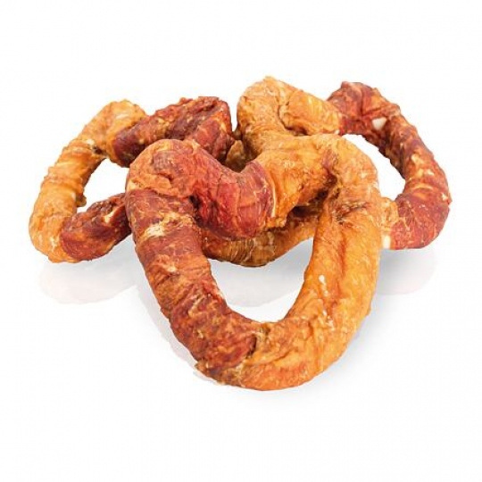 KIDDOG BUFFET kachní a kuřecí masíčko na buvolím srdci [10 ks], 12 cm/ 100 g