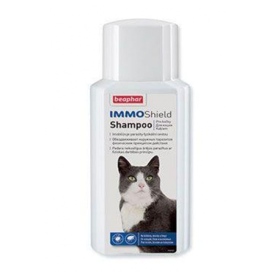 Beaphar Šampon Cat Immo Shield antiparazitární 200ml Beaphar Šampon Cat Immo Shield antiparazitární 200ml