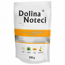 DOLINA NOTECI PREMIUM kachna s dýní kapsička pro psy 500 g