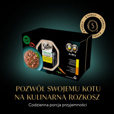 SHEBA Nature's Collection Poultry Flavors - mokré krmivo pro kočky - 8x 85 g SHEBA Nature's Collection Poultry Flavors - mokré krmivo pro kočky - 8x 85 g