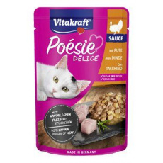 Vitakraft Cat Poésie Délice Sauce kapsa krůtí 85g Vitakraft Cat Poésie Délice Sauce kapsa krůtí 85g