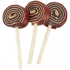 PREMIO Lolly, lizak z kaczką i dorszem, 11 cm/ 80 g PREMIO Lolly, lizak z kaczką i dorszem, 11 cm/ 80 g