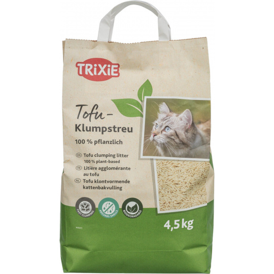 TOFU, 100% rostlinné hrudkující stelivo 4.5 kg