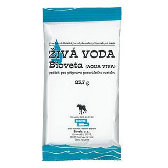 Živá voda Bioveta (Aqua Viva) plv 83,7g Živá voda Bioveta (Aqua Viva) plv 83,7g