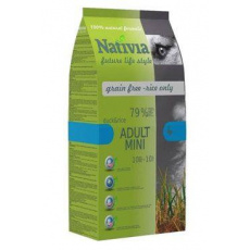 Nativia Dog Adult Mini Duck&Rice 1kg Nativia Dog Adult Mini Duck&Rice 1kg