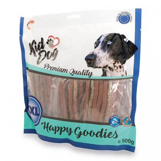 KIDDOG 100% losos v proužku 500 g