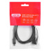 Kabel adaptéru Unitek (C476BK-1M) USB-C (M) - USB-A (F) 10Gbps 60 W