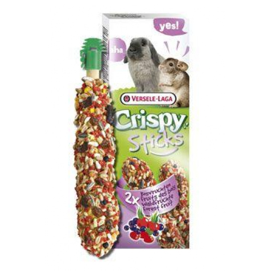 VL Crispy Sticks Rabbits-Chinchillas Forest Fruit2x55g