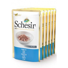 Schesir Cat kapsa Adult Monoprot. tuňák 6x85g Schesir Cat kapsa Adult Monoprot. tuňák 6x85g