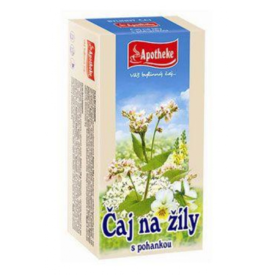 Čaj Apotheke Na žíly s pohankou 20x1,5g