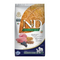 N&D Low Grain Dog Adult M/L Lamb & Blueberry 2 x 12 kg